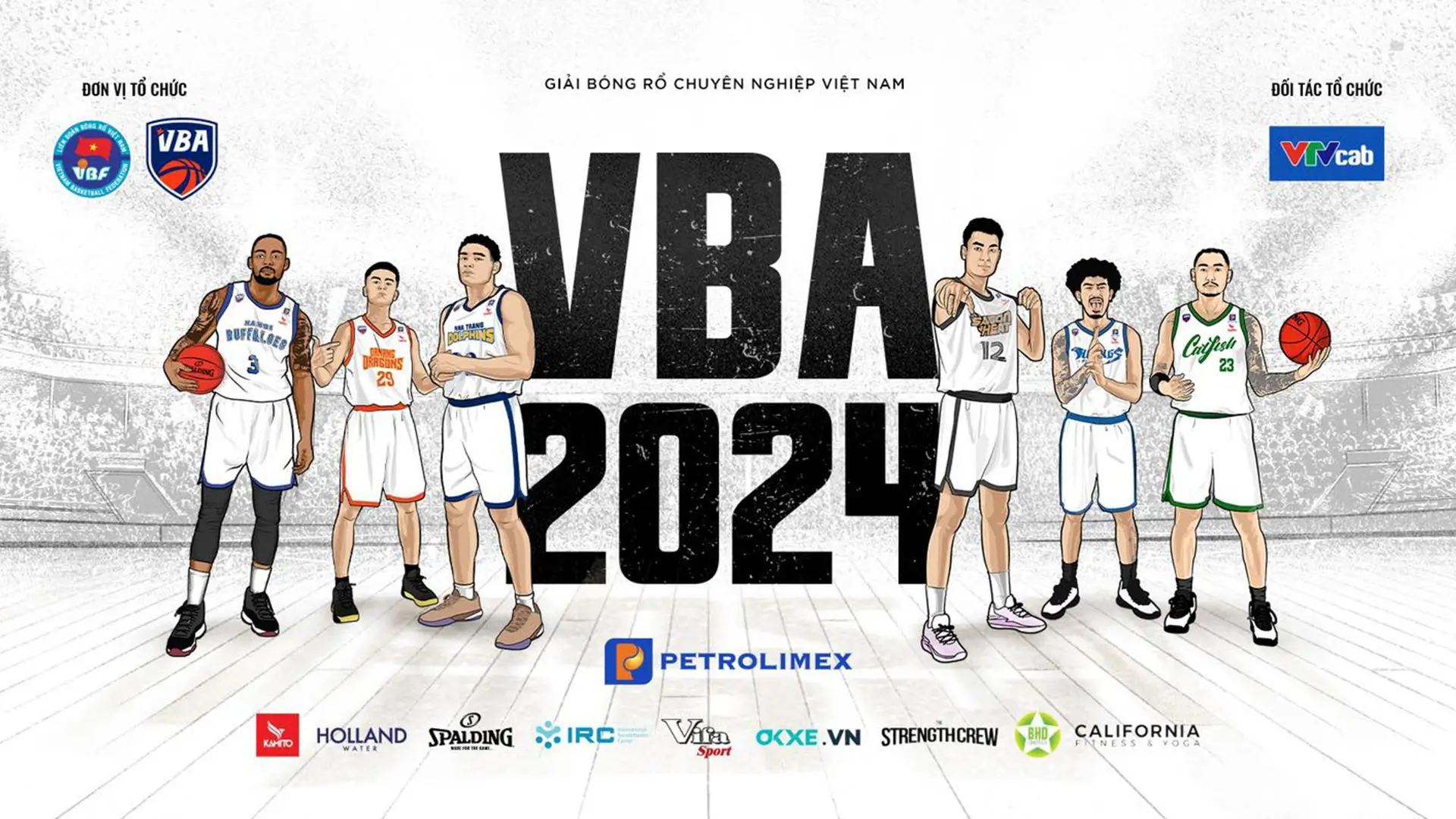 Những đội bóng tham gia vào VBA 2024